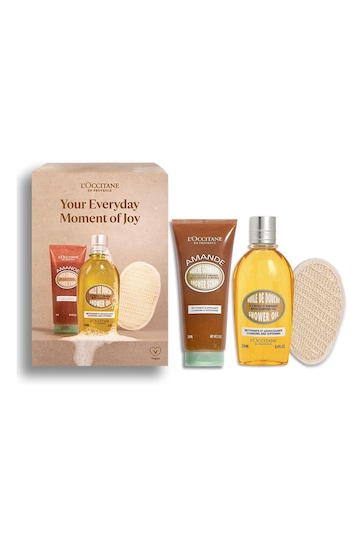 L'Occitane Your Everyday Moment of JOY Almond Spa Kit (Worth £46)