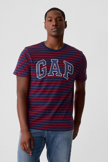 Gap Red Everyday Soft  Logo Short Sleeve T-Shirt