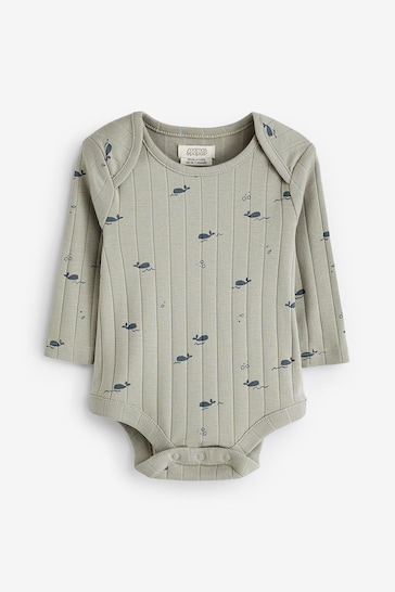 Mamas & Papas Grey Whale Print All In One Set 3 Piece