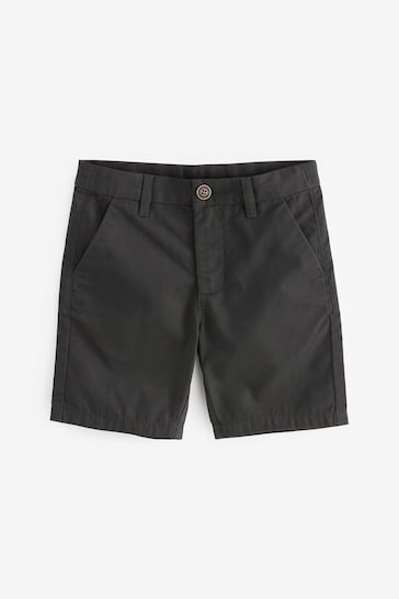 Black/Ginger Brown Chino Shorts 2 Pack (3-16yrs)