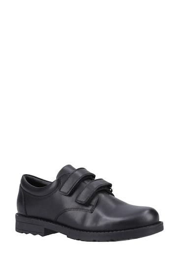 Hush Puppies Senior Barry Black Shoes