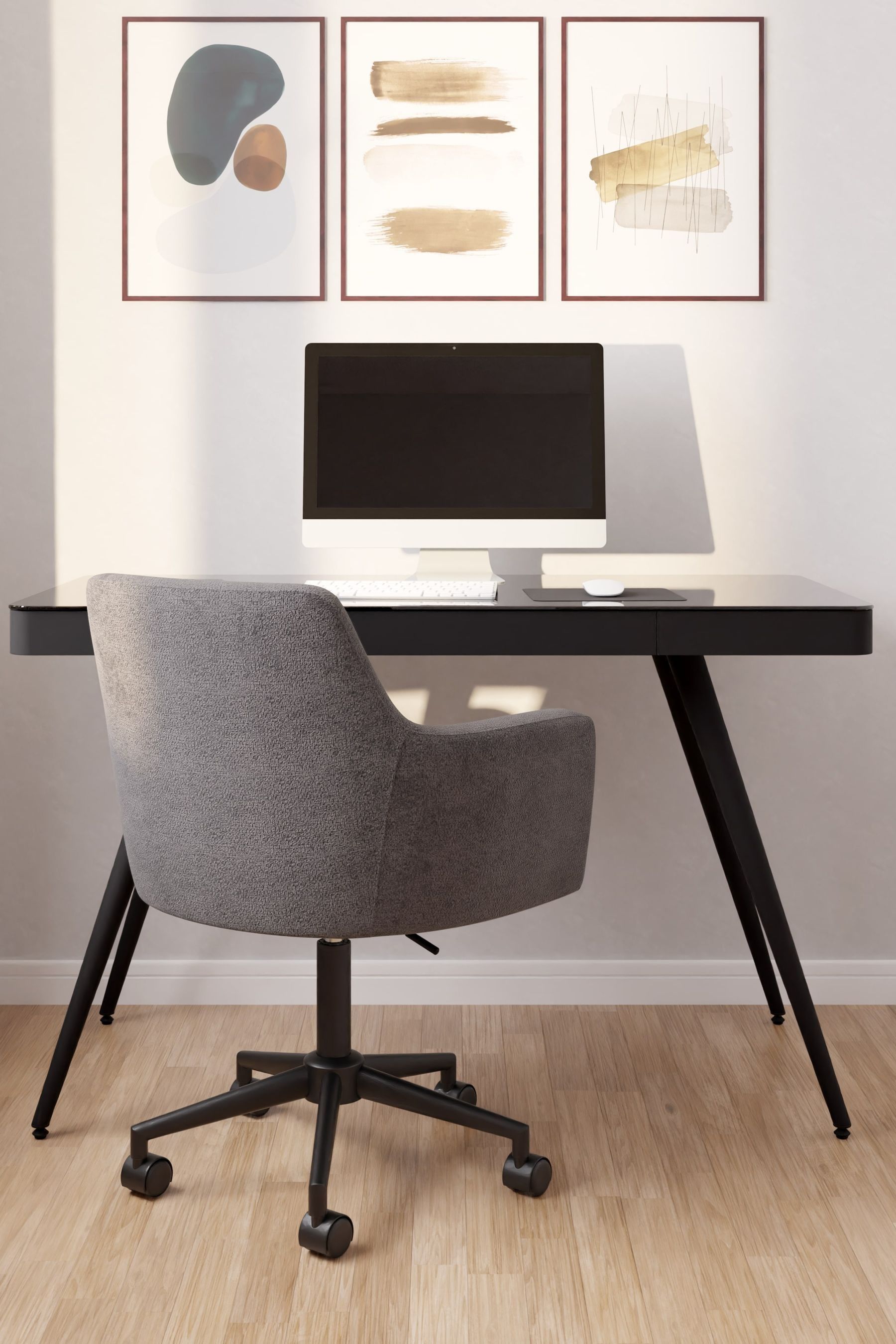 Buy Koble Grey Elsa Home Office Chair from the Next UK online shop