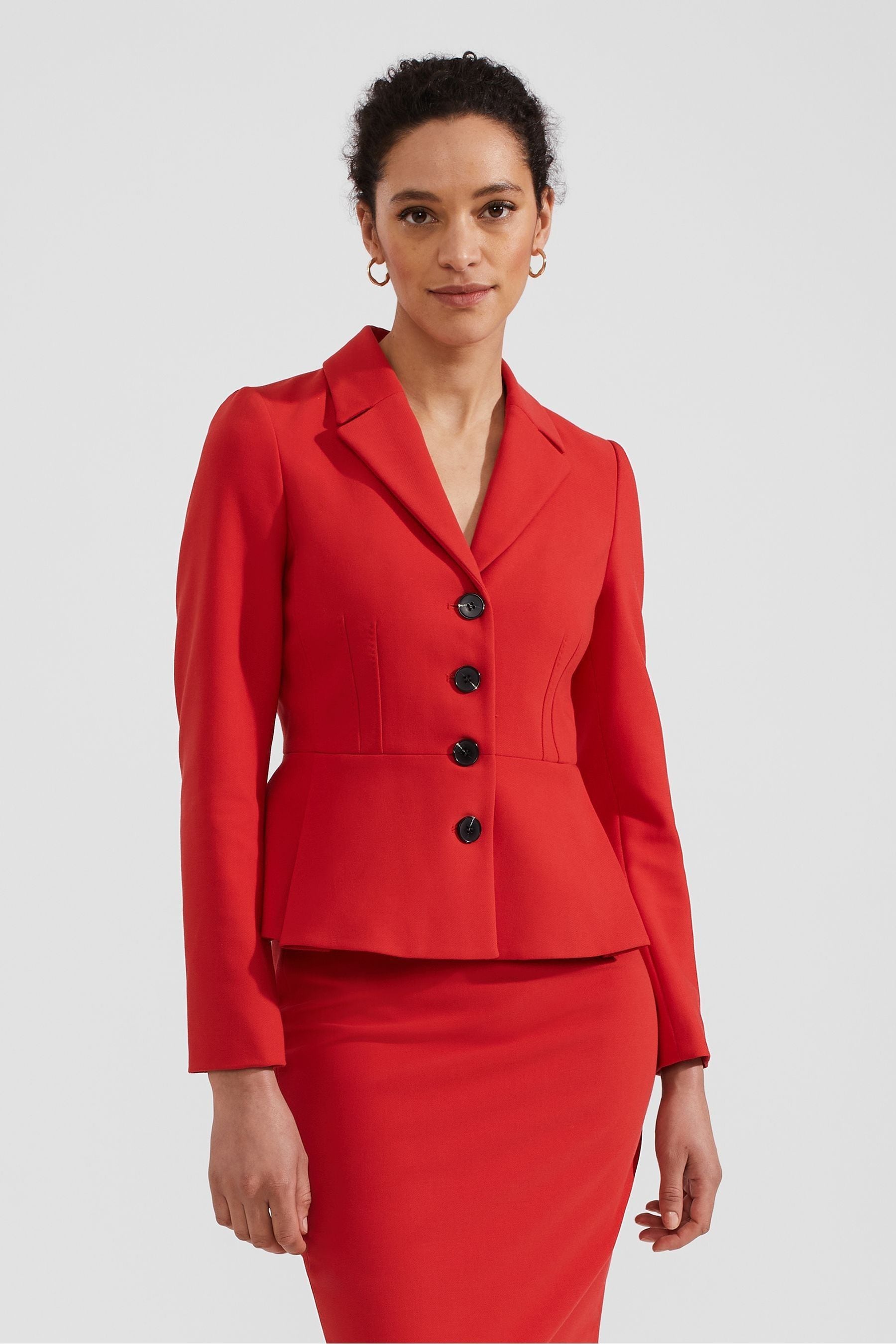 Hobbs red jacket sale