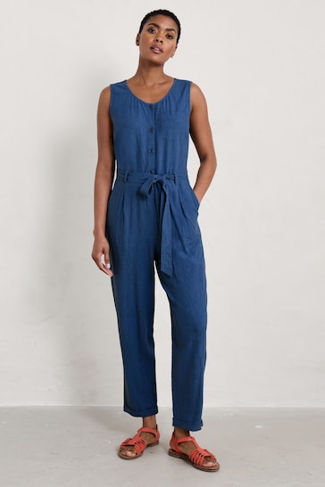 Seasalt Cornwall Blue Abbey Pool Jumpsuit