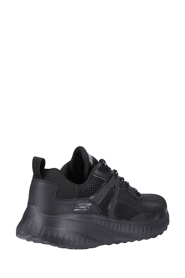 Skechers Black Bobs Squad Chaos Elevated Drift Trainers