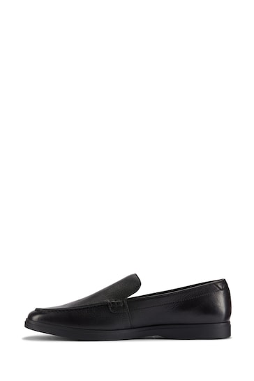 Clarks Black Leather Torford Easy Shoes