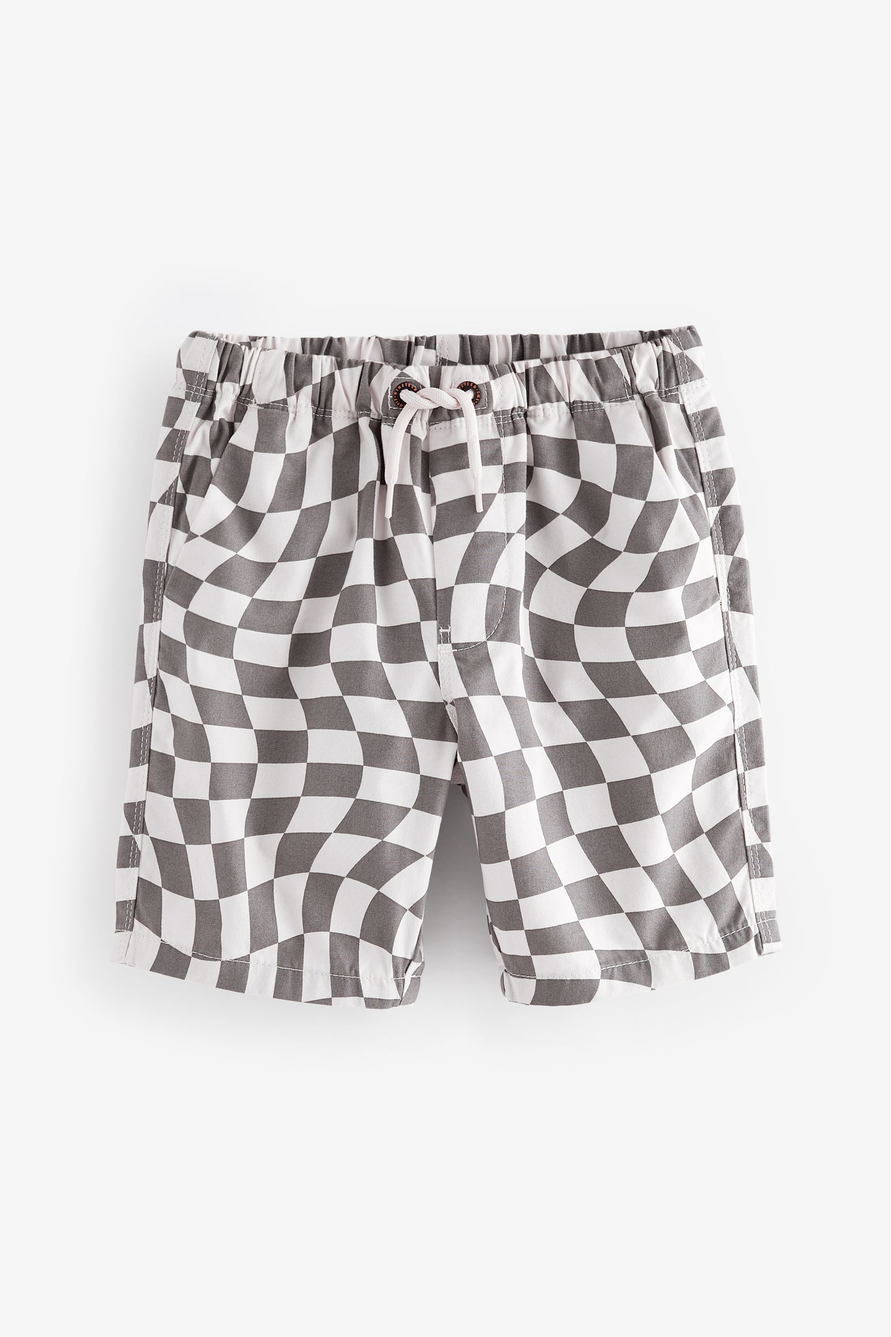 Buy Checkerboard 100 Cotton Pull On Shorts 3 16yrs from the Next UK online shop
