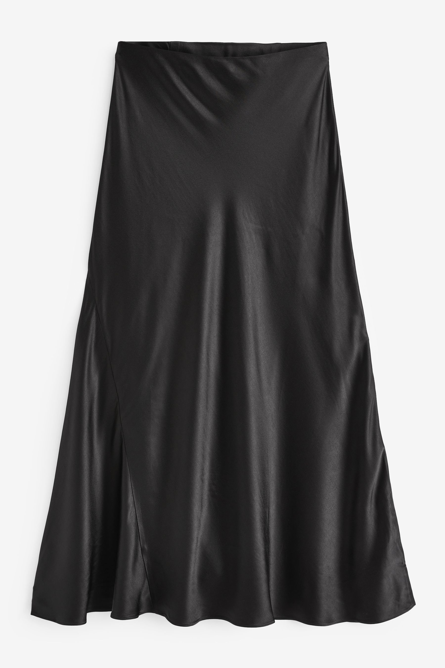 Buy Hush Black Remi Satin Maxi Skirt from the Next UK online shop