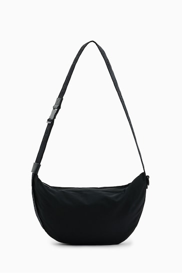 AllSaints Black Koy Cross-Body Bag