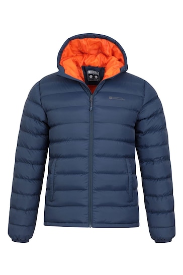 Mountain Warehouse Blue Mens Seasons Padded Jacket