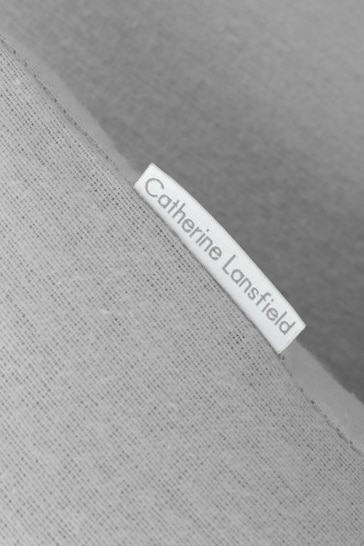 Catherine Lansfield Grey Brushed 100% Cotton Pair of Pillowcases