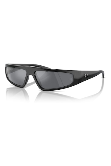 Ray-Ban Izaz Rb4432 Irregular Black Sunglasses