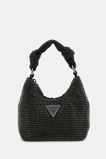 GUESS Lua Rhinestone Embellished Hobo Bag