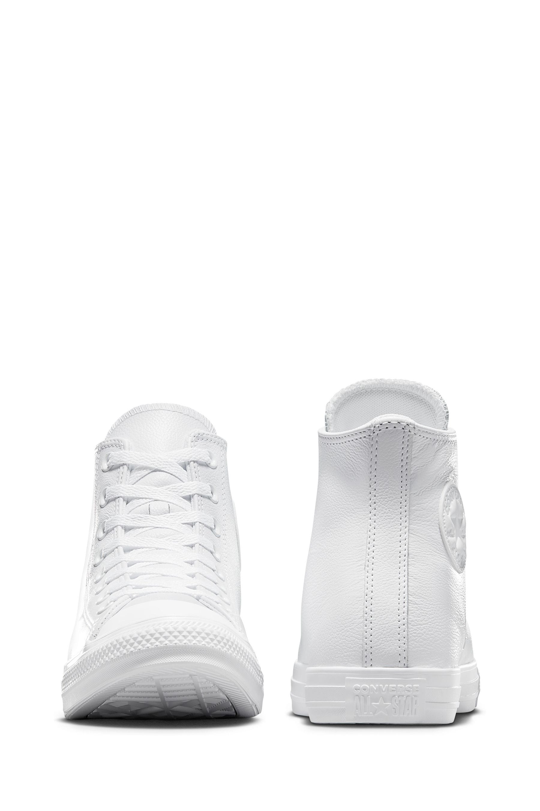 Converse lux leather white online