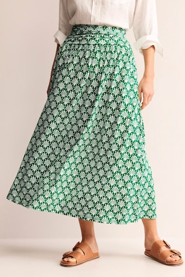 Boden Green Petite Rosaline Jersey Skirt