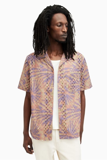 AllSaints Brown Yucca Shirt