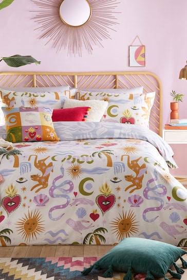 Furn Multicolour Alchemy Floral Duvet Cover Set