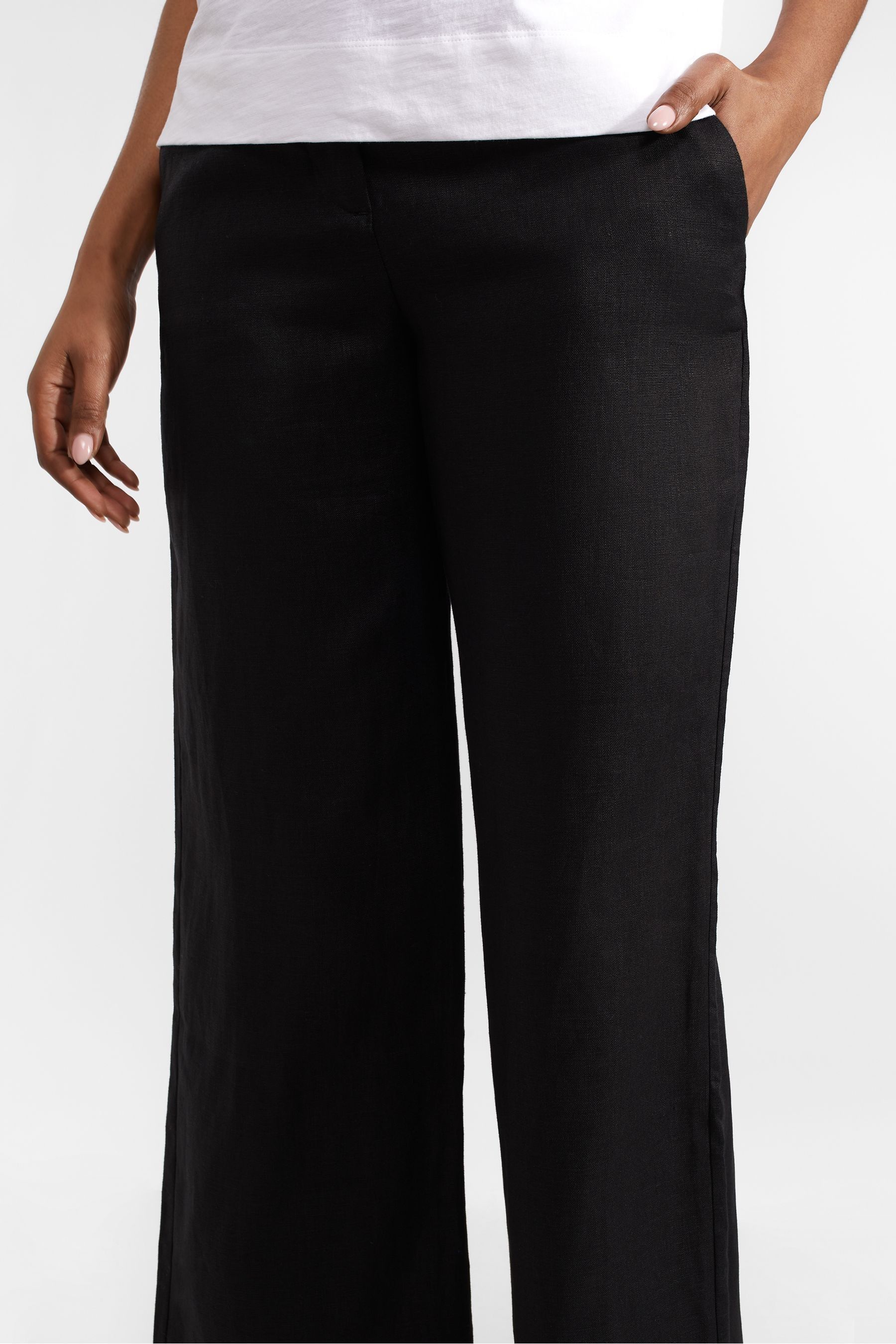 Hobbs linen trousers sales