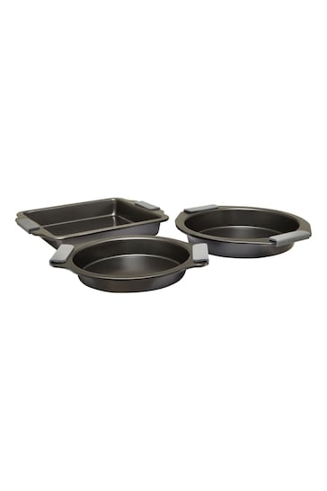 Maison by Premier Grey From Scratch Set Of Three Baking Dishes