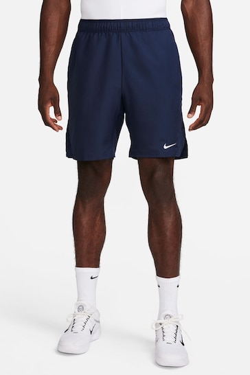 Nike Blue Court Victory Dri-FIT 9" Tennis Shorts