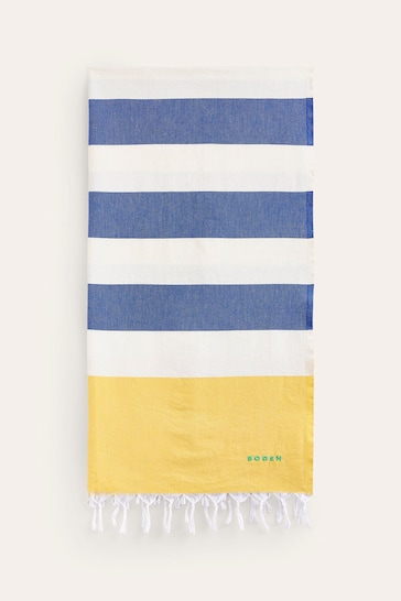 Boden Blue Hammam Towel