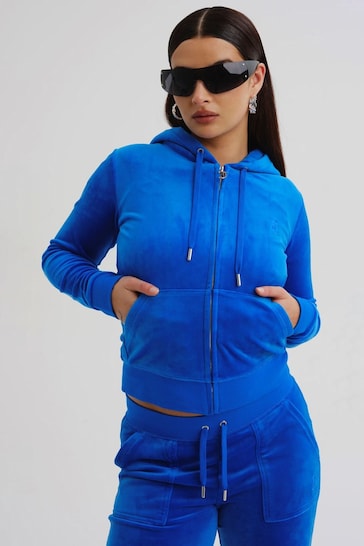 Juicy Couture Blue Robertson Classic Hoodies