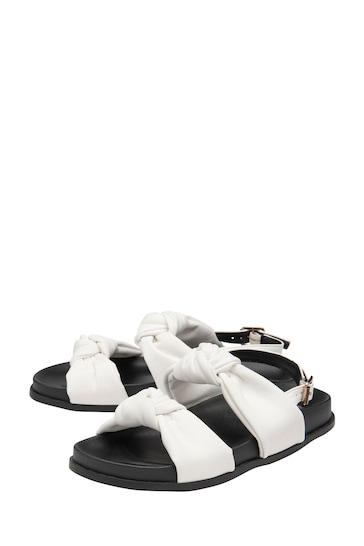 Dunlop White Slingback Sandals