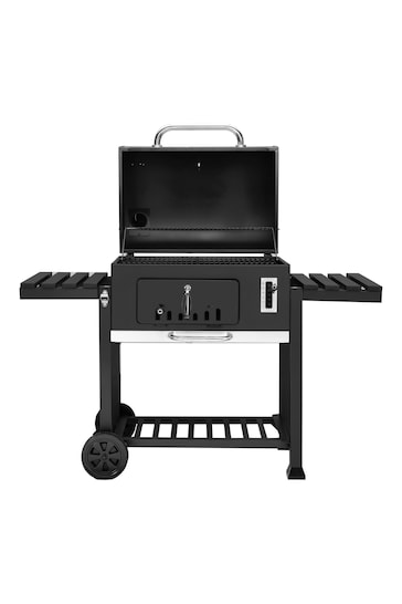 Callow Black XXL BBQ Grill And Adjustable Tray