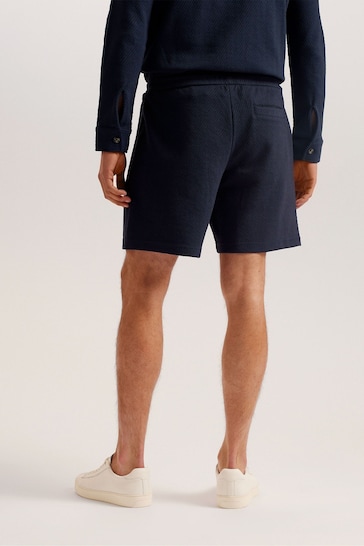 Ted Baker Blue Pensho Jersey Shorts