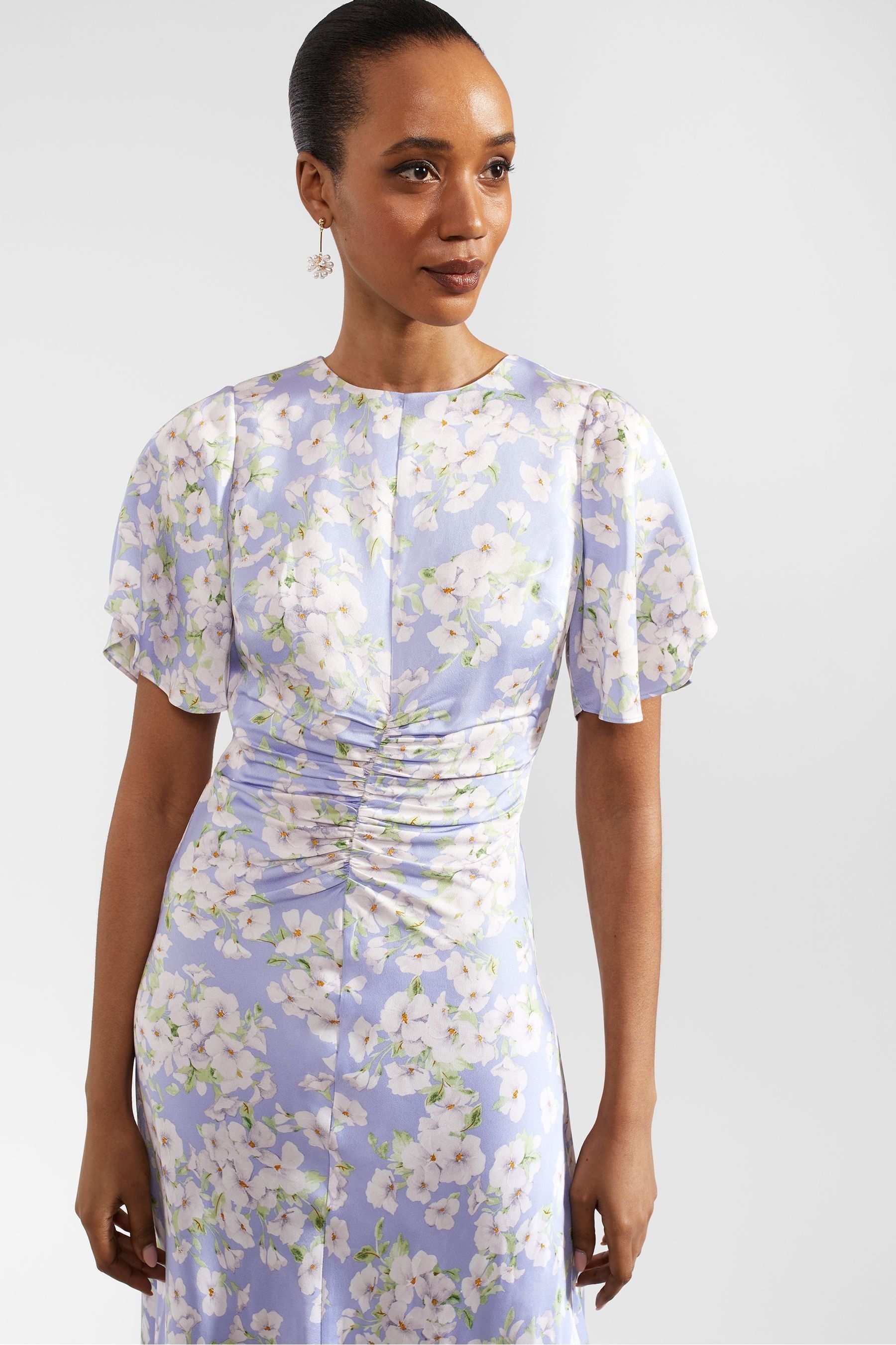 Hobbs Lilac Purple Vita Dress