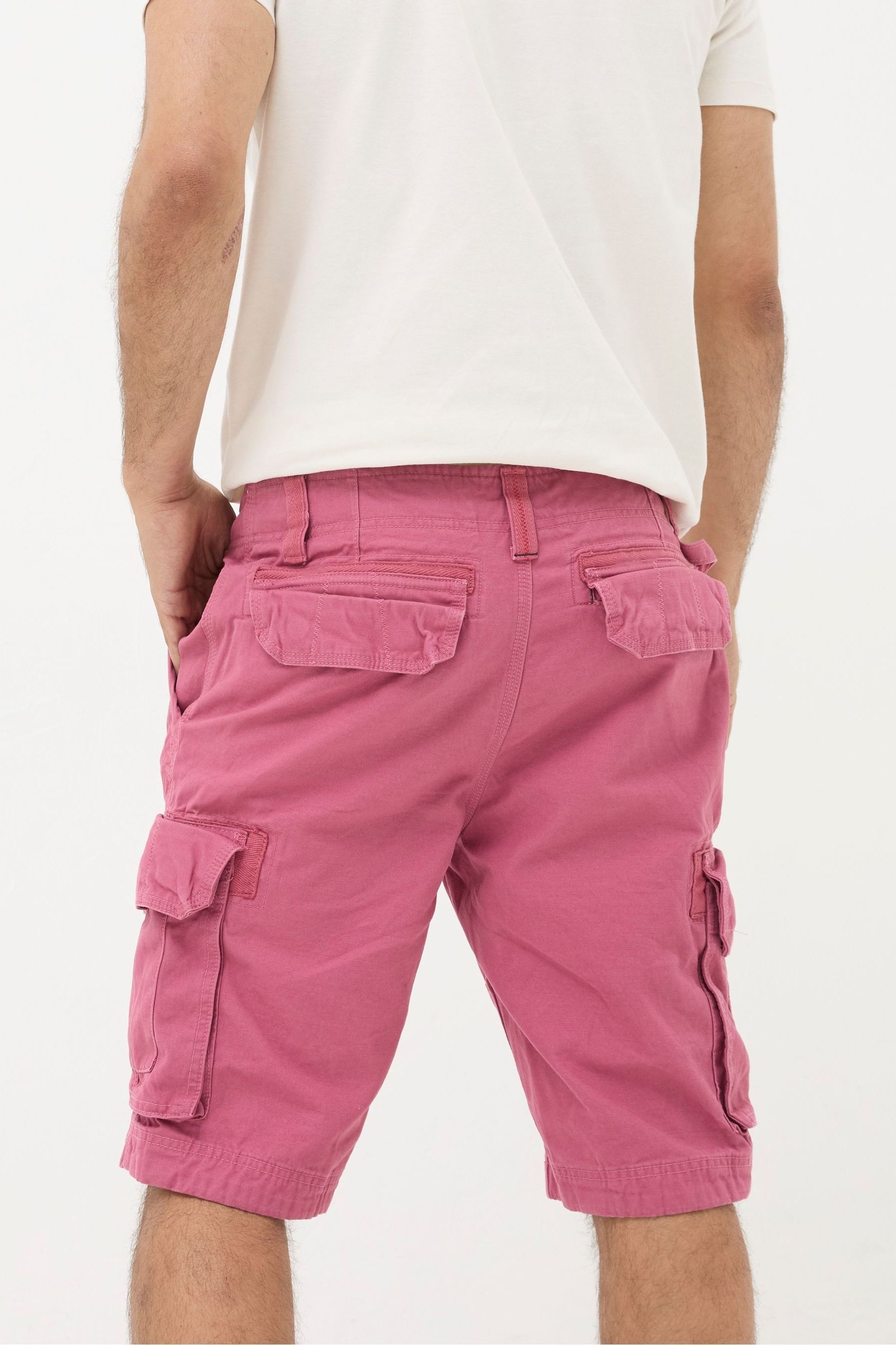 FatFace Breakyard Pink Cargo Shorts
