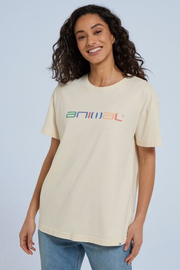 Animal Cream Leena Organic Boxy T-Shirt