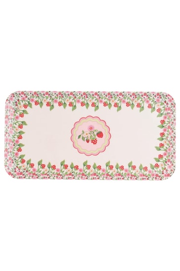 Cath Kidston Strawberry Melamine Rectangular Platter