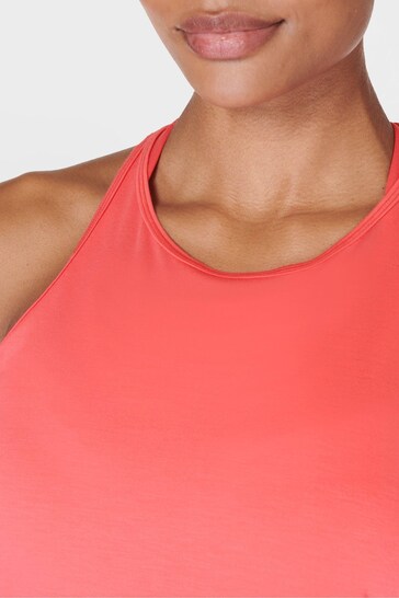 Buy Sweaty Betty Coral Pink Breathe Easy Run Vest from the Next UK 