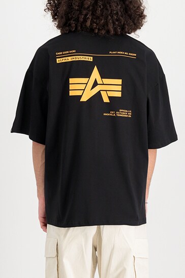 Alpha Industries Grey Logo BP T-Shirt