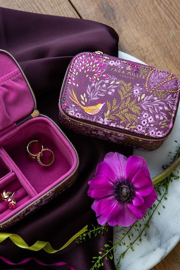 Sara Miller Haveli Garden Travel Jewellery Case