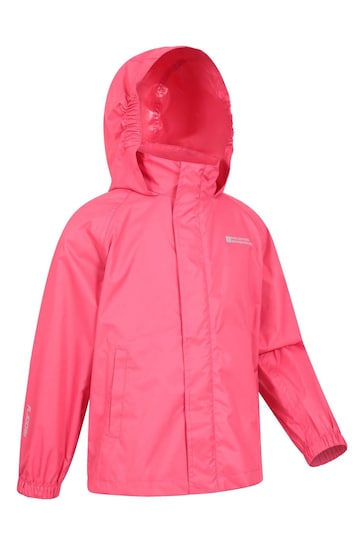 Mountain Warehouse Pink Kids Pakka Waterproof Jacket
