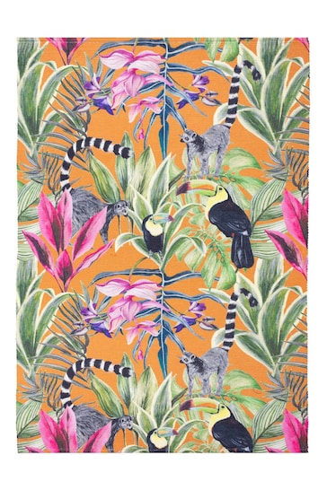 Wylder Tropics Multicolour Kali Animals Tropical Outdoor/Indoor Washable Rug