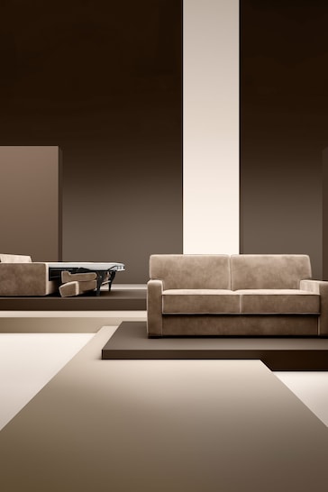 Jay-Be Luxe Velvet Cedar Linea 3 Seater Sofa Bed