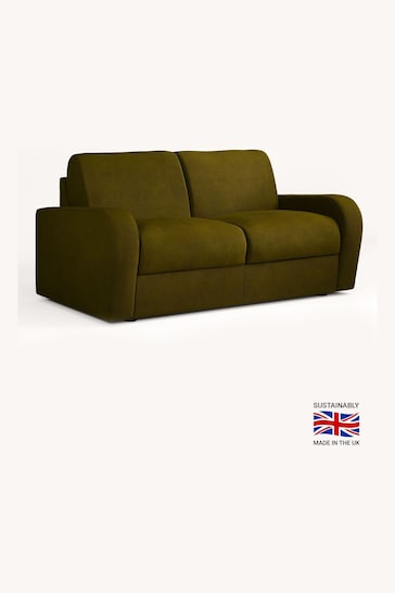 Jay-Be Brushed Twill Hunter Green Brushed Deco 2 Seater Sofa Bed