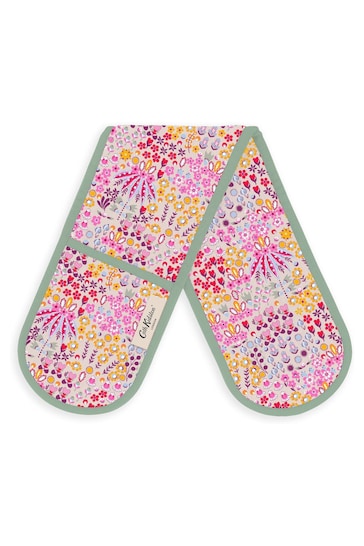 Cath Kidston Pink Affinity Ditsy Double Oven Glove