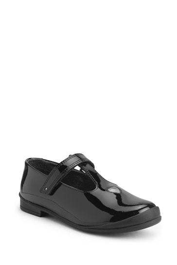 Start-Rite Spellbound Black Patent Leather T-Bar School Shoes