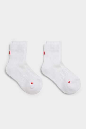 Sweaty Betty White Crew Running Socks 2 Pack