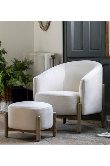 Gallery Home Natural Stanley Leather Armchair