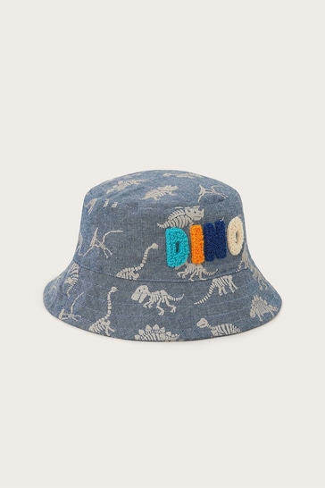 Monsoon Blue Dinosaur Spike Bucket Hat