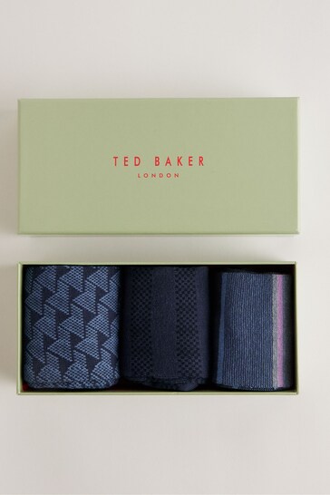 Ted Baker Black Bluupak Pack of Socks