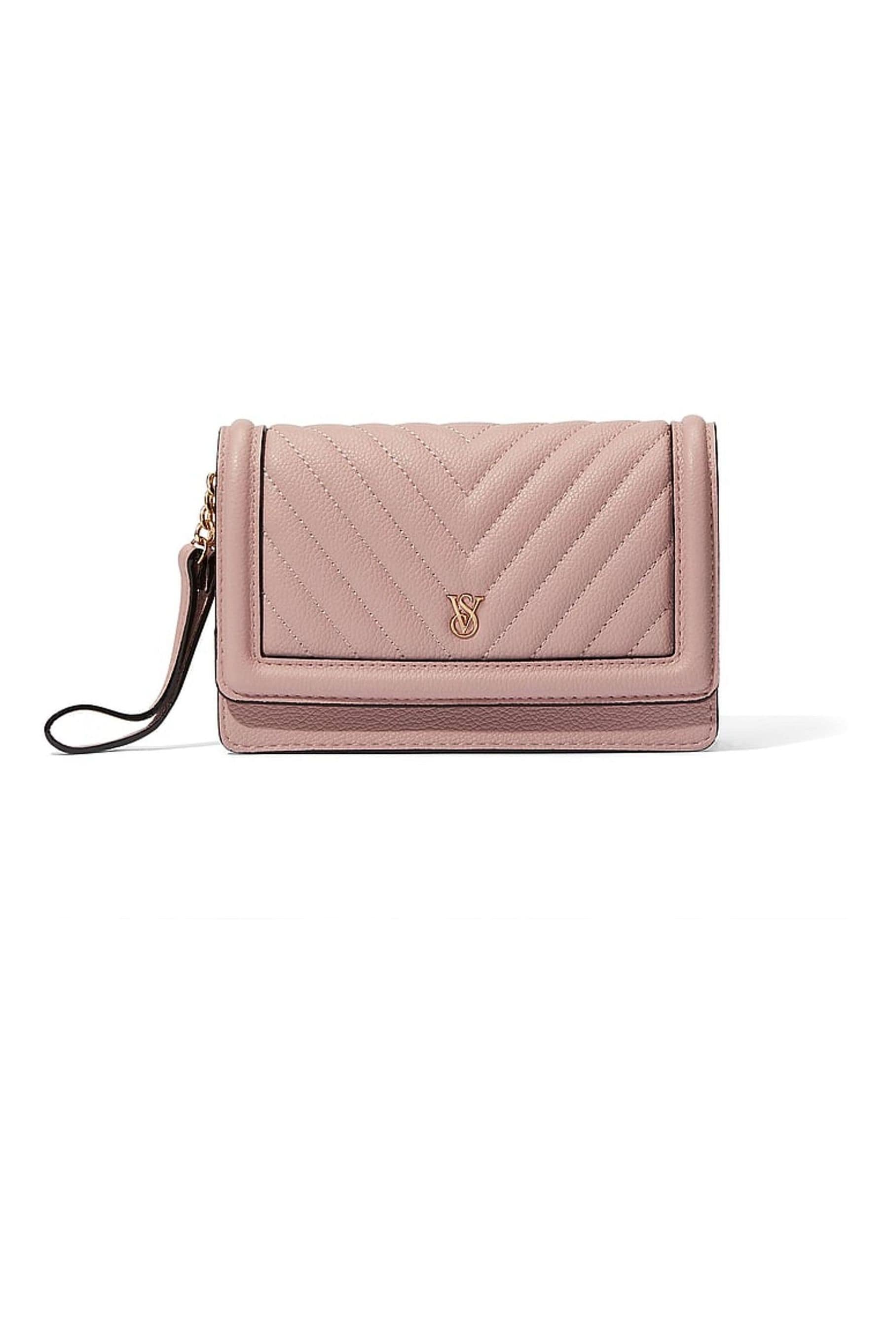 Buy Victoria s Secret Orchid Blush Pink Clutch Bag from the Next UK online shop
