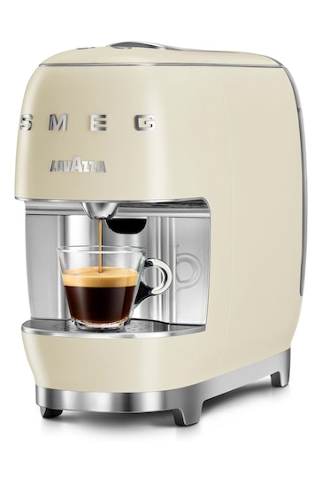 Lavazza Ivory Smeg Coffee Pod Machine