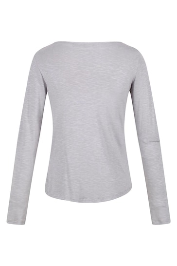 Regatta Grey Lakeisha Long Sleeve T-Shirt