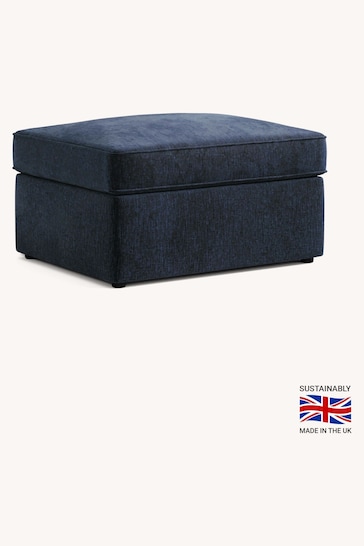 Jay-Be Cosy Chenille Cobalt Blue Footstool Bed